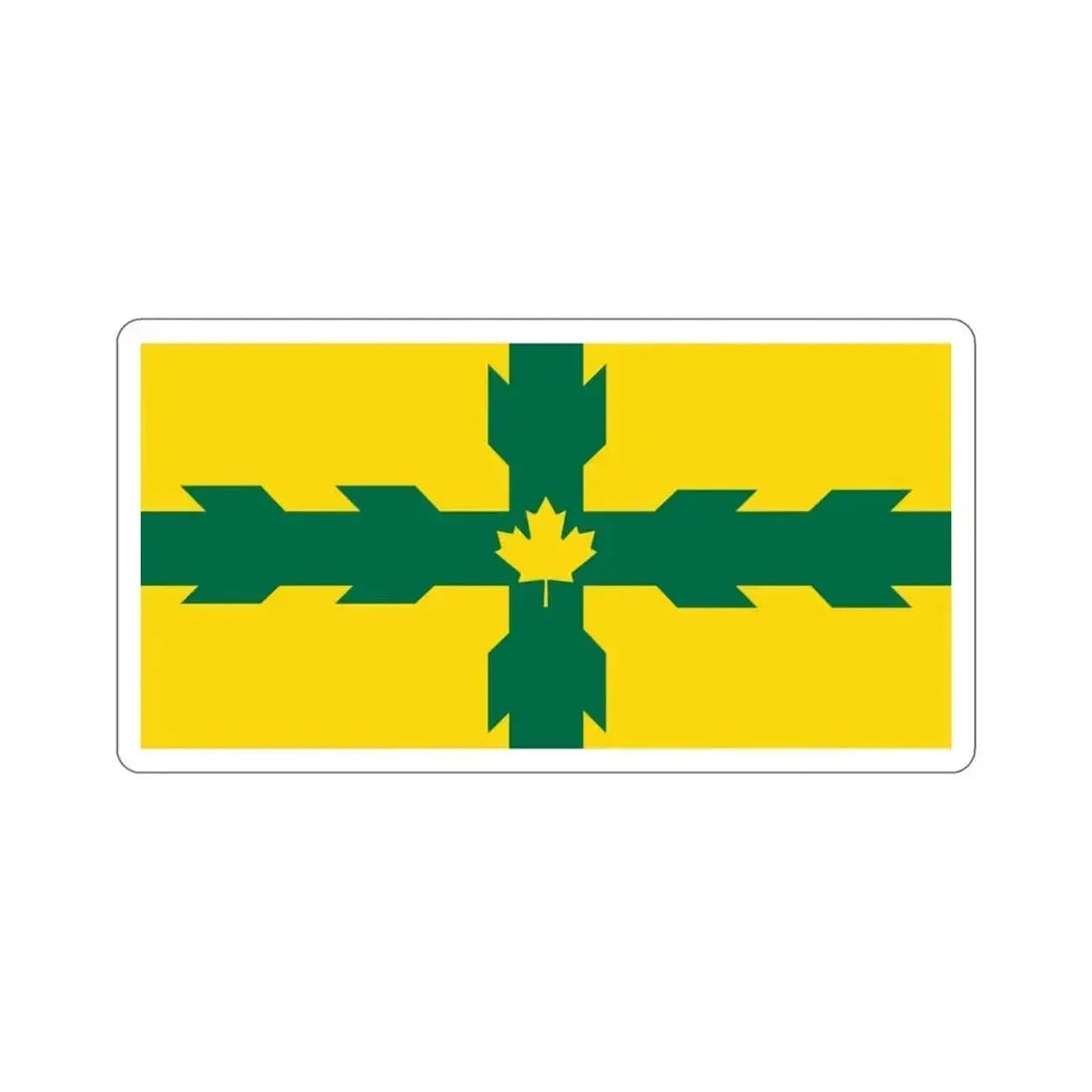 Flag of Gloucester Ontario Canada STICKER Vinyl Die-Cut Decal 3 Inch - The Sticker Space