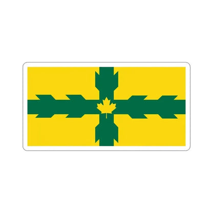 Flag of Gloucester Ontario Canada STICKER Vinyl Die-Cut Decal 4 Inch - The Sticker Space