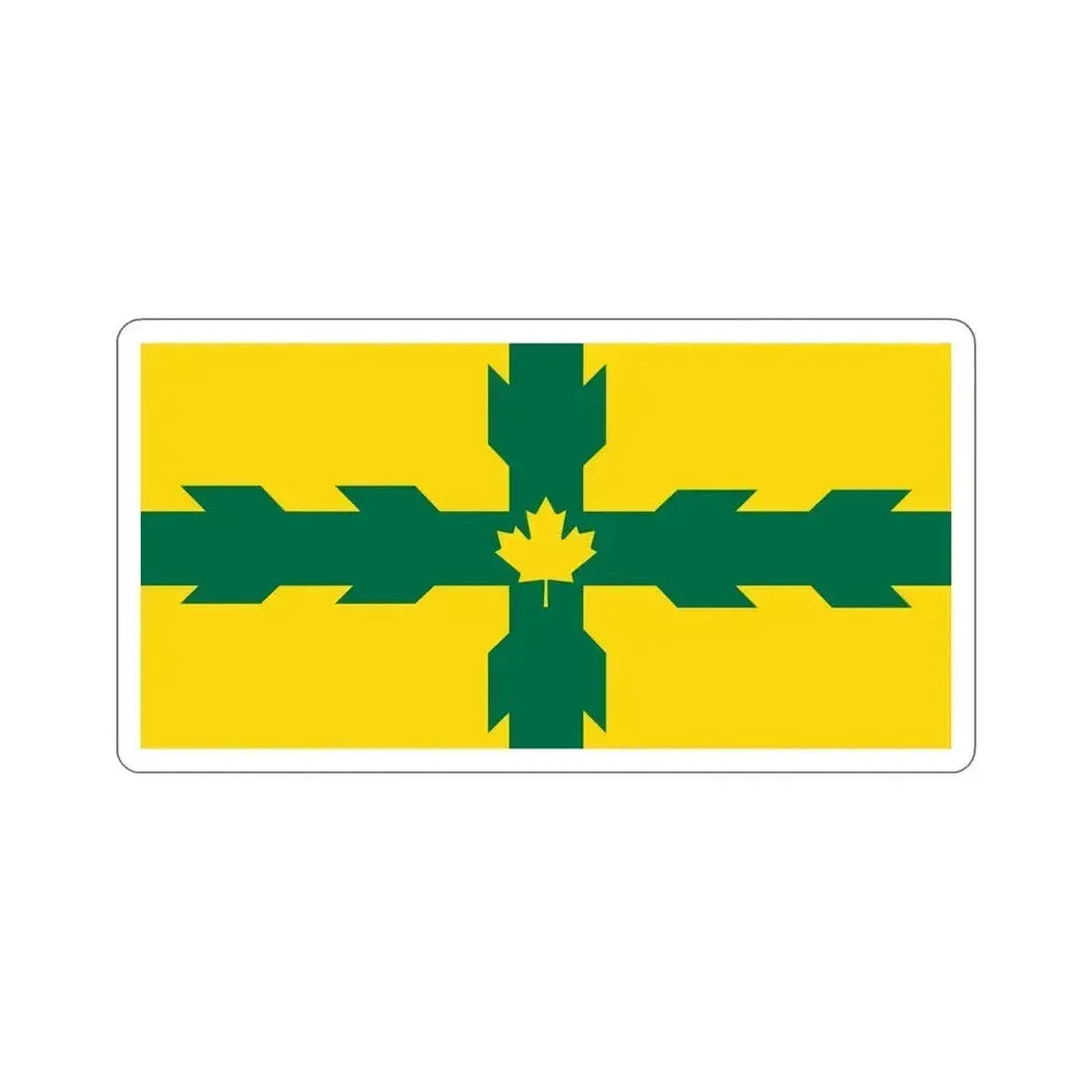 Flag of Gloucester Ontario Canada STICKER Vinyl Die-Cut Decal 6 Inch - The Sticker Space