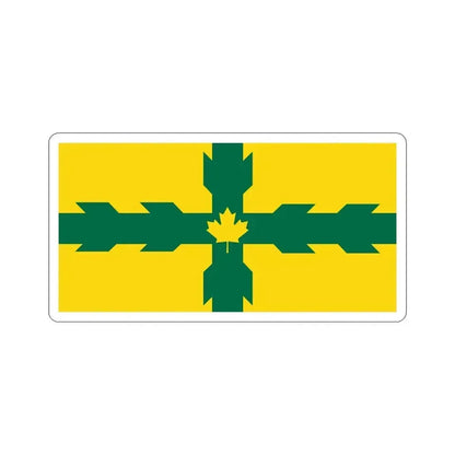 Flag of Gloucester Ontario Canada STICKER Vinyl Die-Cut Decal 6 Inch - The Sticker Space