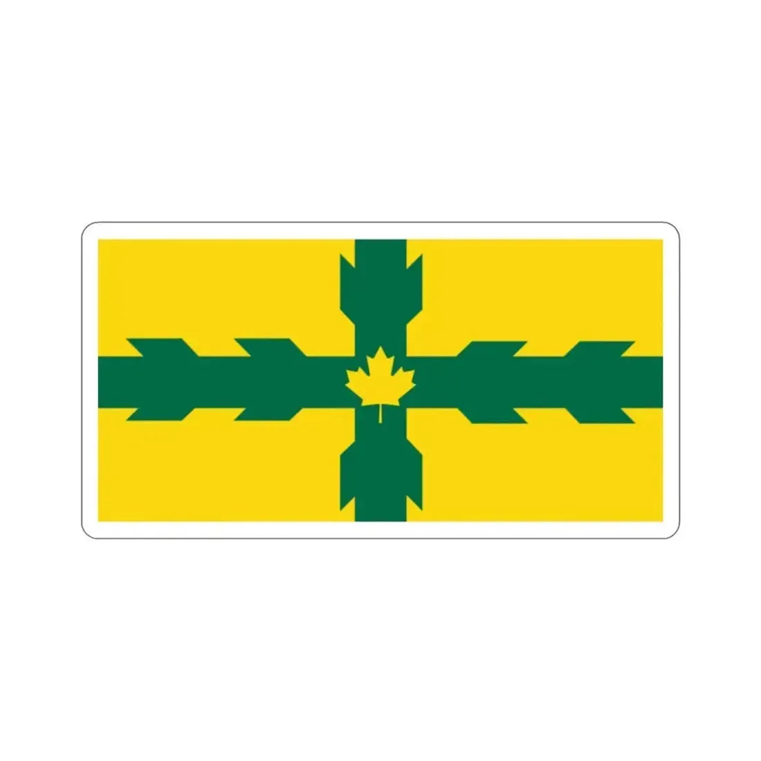 Flag of Gloucester Ontario Canada STICKER Vinyl Die-Cut Decal - The Sticker Space