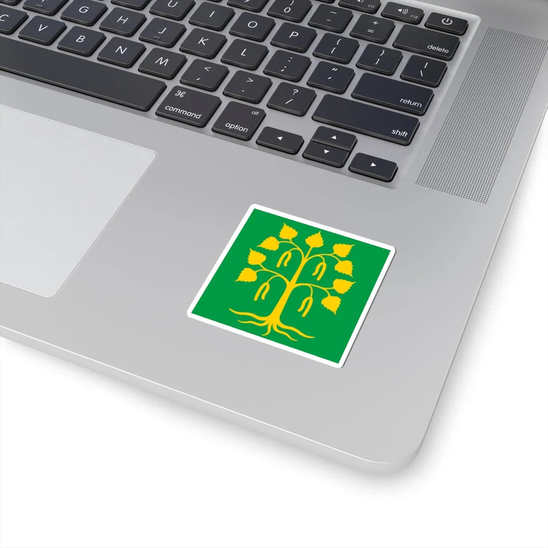 Flag of Gnesta (Sweden) STICKER Vinyl Kiss-Cut Decal - The Sticker Space