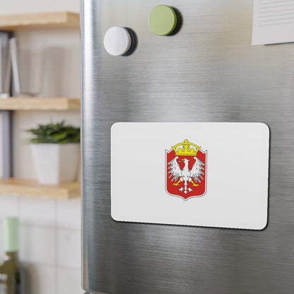 Flag of Gniezno Poland - Die-Cut Magnet-The Sticker Space