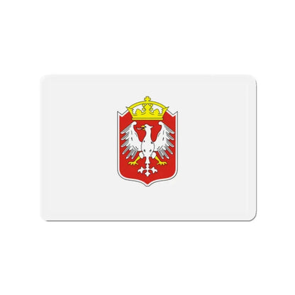 Flag of Gniezno Poland - Refrigerator Magnet 2 Inch - The Sticker Space