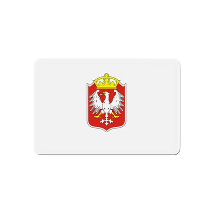Flag of Gniezno Poland - Refrigerator Magnet - The Sticker Space