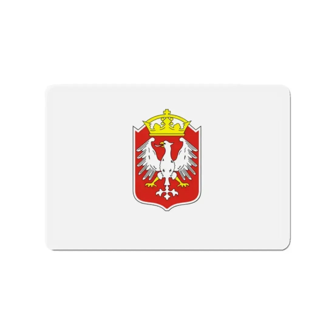 Flag of Gniezno Poland - Refrigerator Magnet - The Sticker Space