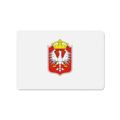 Flag of Gniezno Poland - Refrigerator Magnet - The Sticker Space