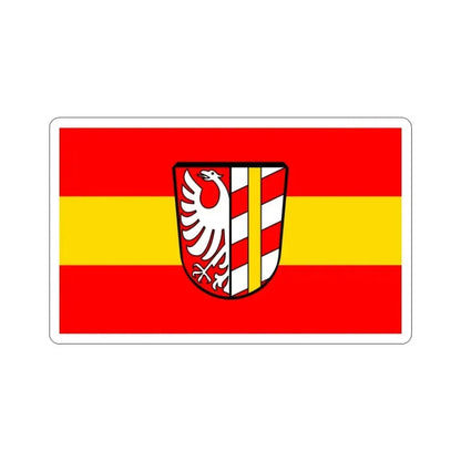 Flag of Günzburg Germany STICKER Vinyl Die-Cut Decal 2 Inch - The Sticker Space