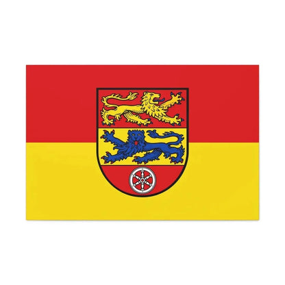 Flag of Goettingen Germany - Canvas Wall Art 36" x 24" 1.25" - The Sticker Space