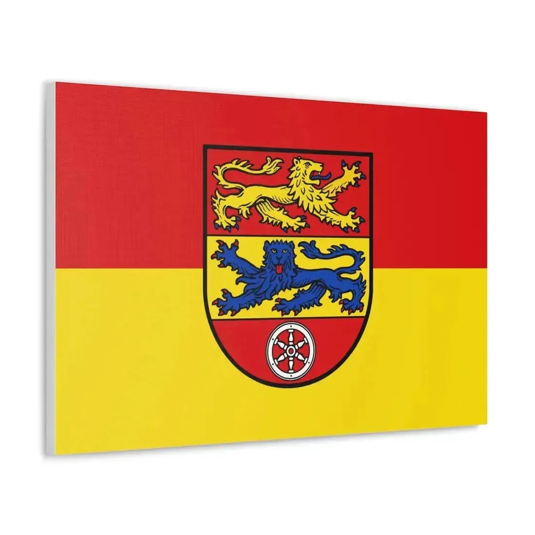Flag of Goettingen Germany - Canvas Wall Art - The Sticker Space