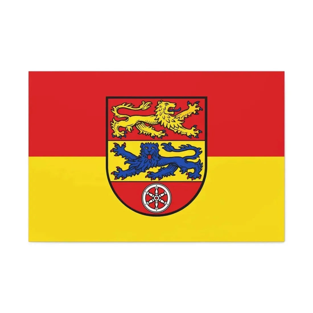 Flag of Goettingen Germany - Canvas Wall Art - The Sticker Space