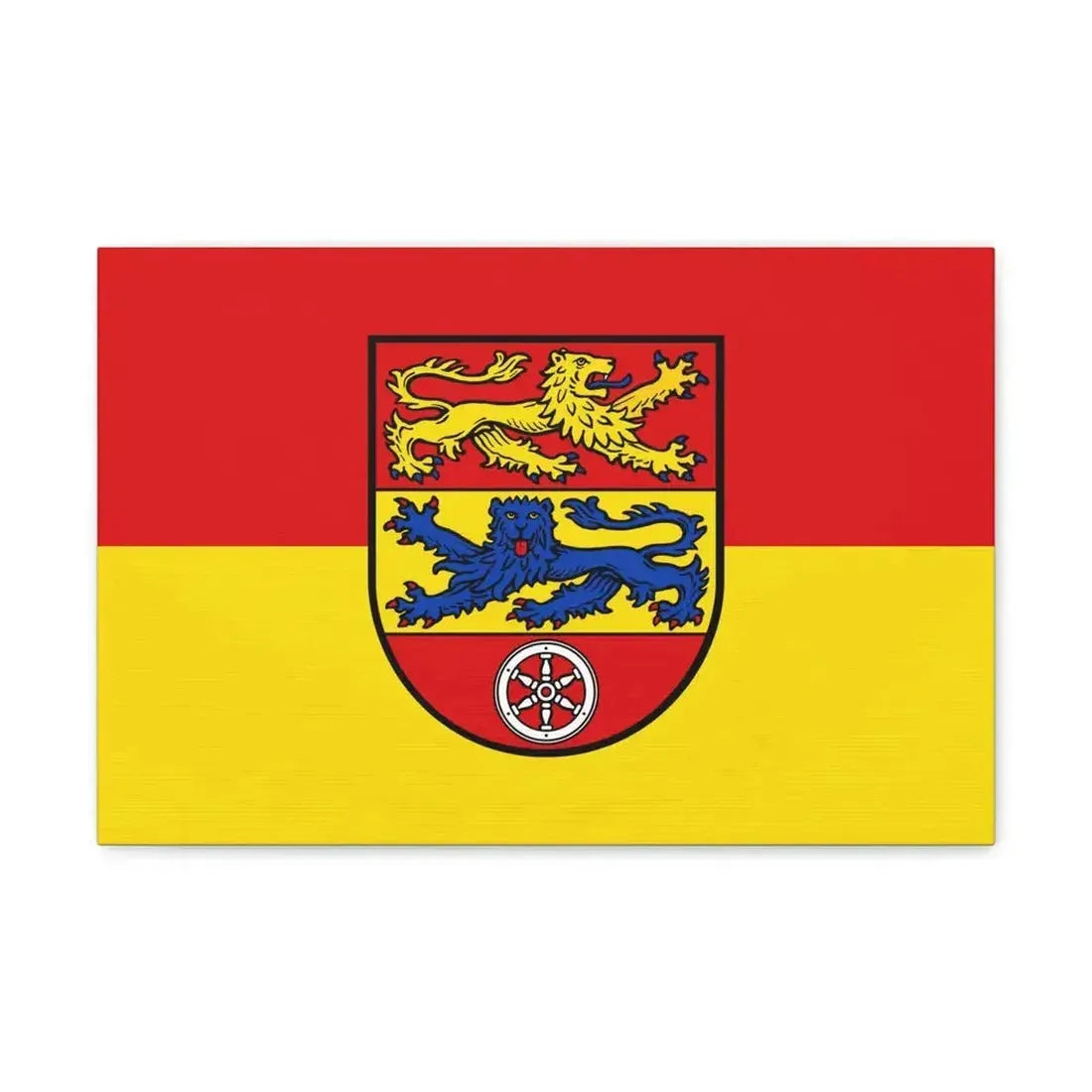 Flag of Goettingen Germany - Canvas Wall Art - The Sticker Space