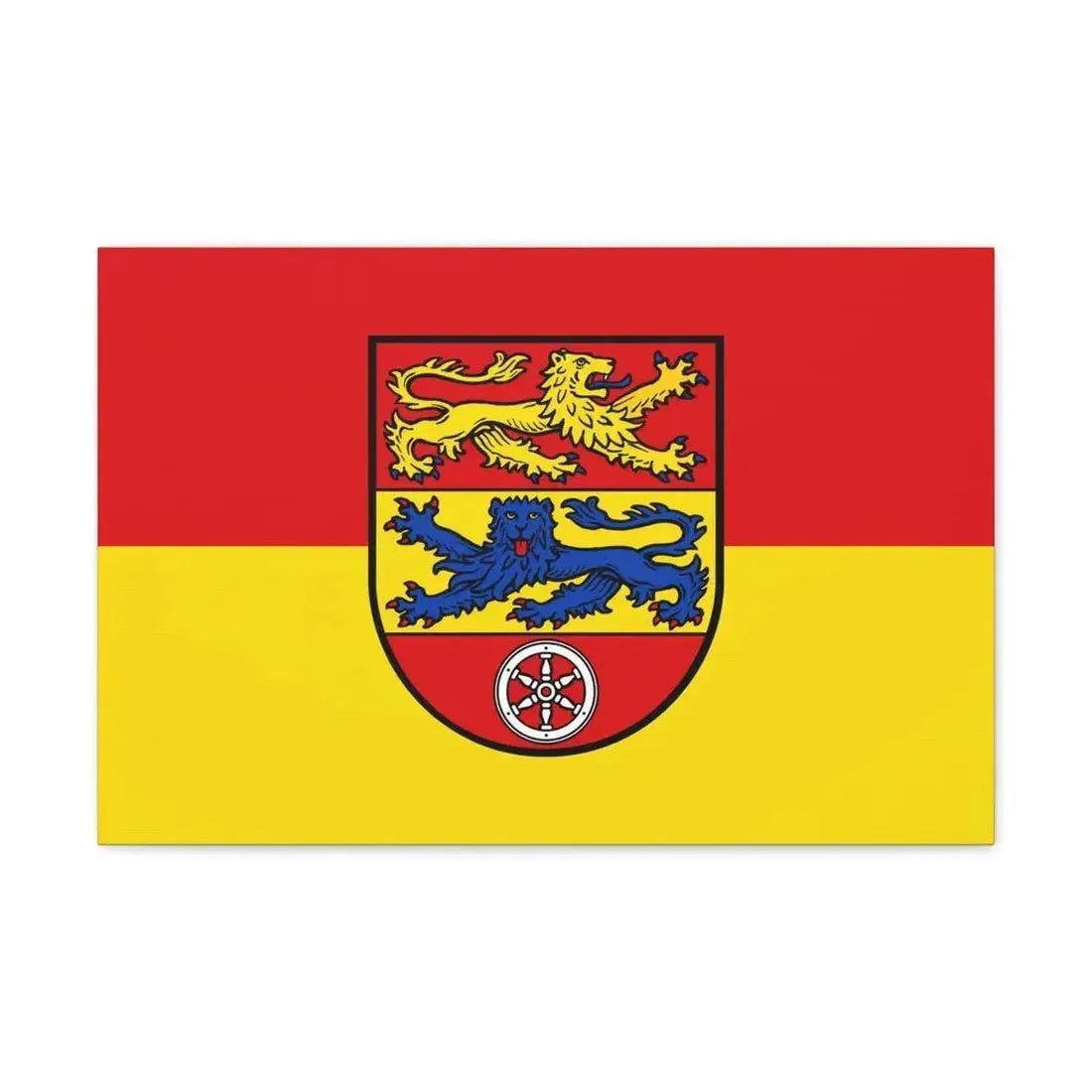 Flag of Goettingen Germany - Canvas Wall Art - The Sticker Space