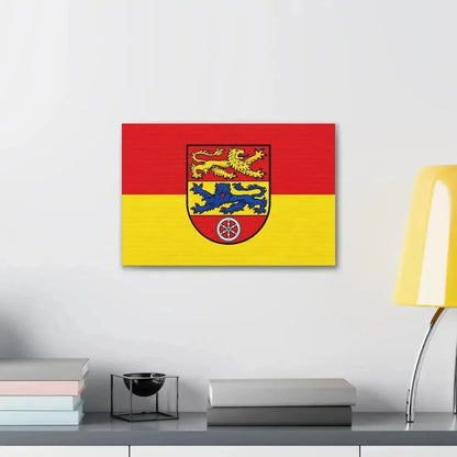 Flag of Goettingen Germany - Canvas Wall Art - The Sticker Space