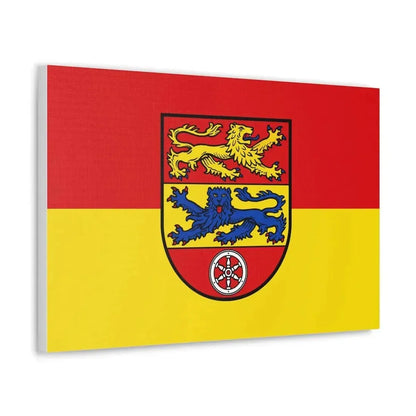 Flag of Goettingen Germany - Canvas Wall Art - The Sticker Space