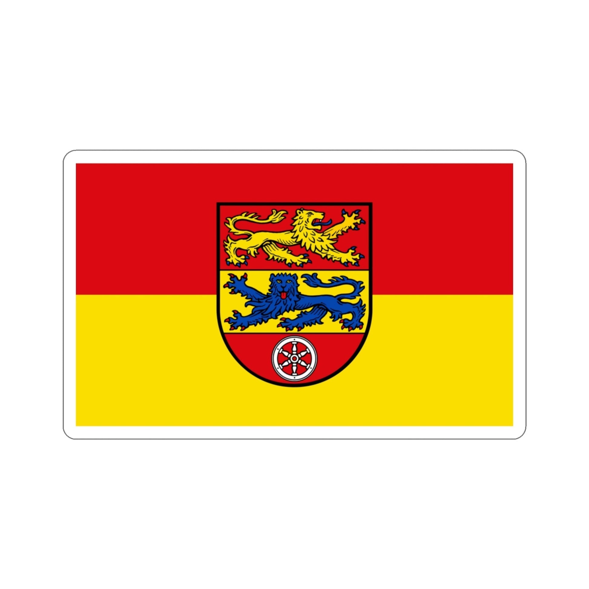 Flag of Goettingen Germany STICKER Vinyl Die-Cut Decal-3 Inch-The Sticker Space