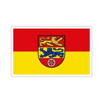 Flag of Goettingen Germany STICKER Vinyl Die-Cut Decal 4 Inch - The Sticker Space