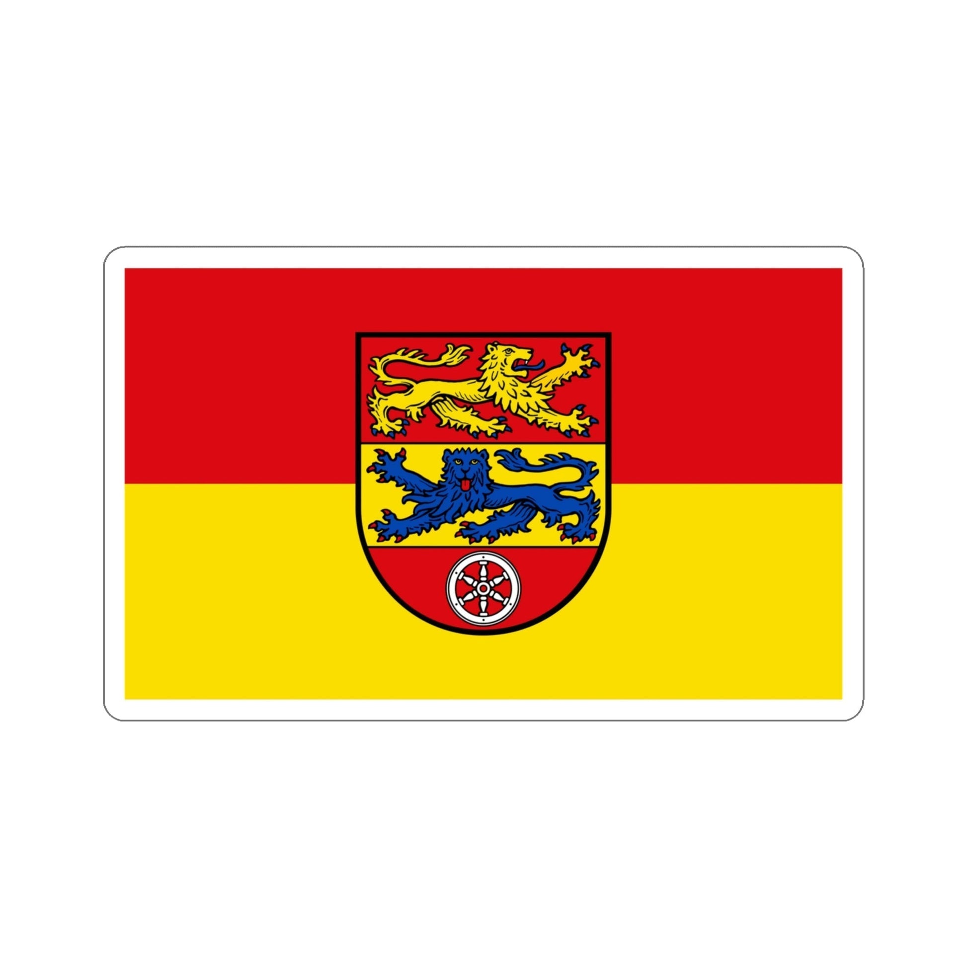 Flag of Goettingen Germany STICKER Vinyl Die-Cut Decal-4 Inch-The Sticker Space