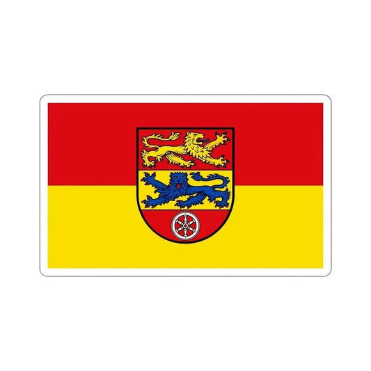 Flag of Goettingen Germany STICKER Vinyl Die-Cut Decal 6 Inch - The Sticker Space