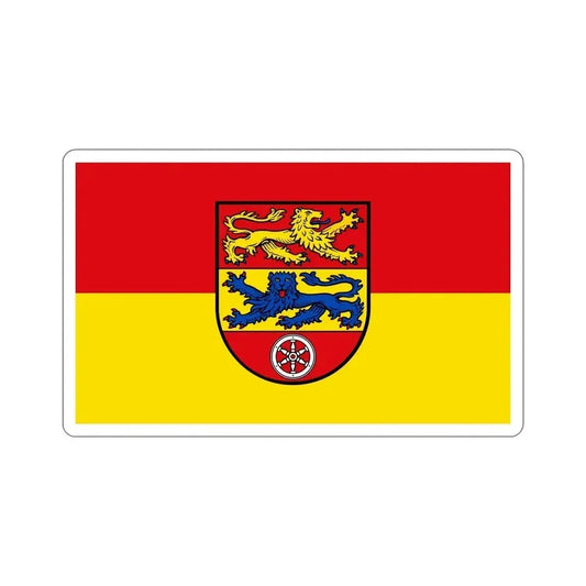 Flag of Goettingen Germany STICKER Vinyl Die-Cut Decal 6 Inch - The Sticker Space