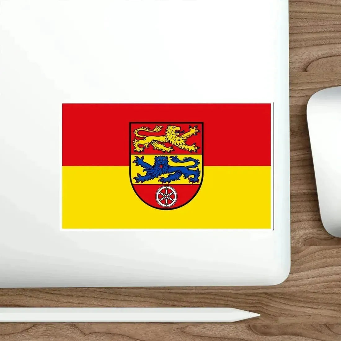 Flag of Goettingen Germany STICKER Vinyl Die-Cut Decal - The Sticker Space