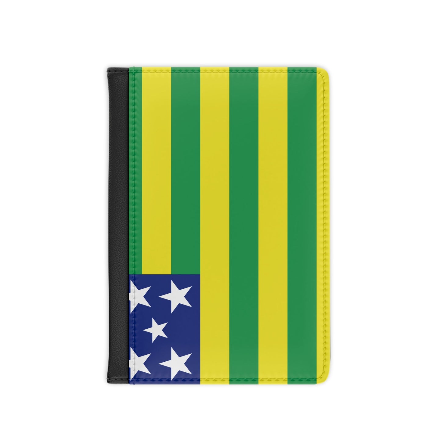 Flag of Goiás Brazil - Passport Holder-3.9" x 5.8"-The Sticker Space