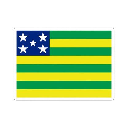 Flag of Goiás Brazil STICKER Vinyl Die-Cut Decal 2 Inch - The Sticker Space