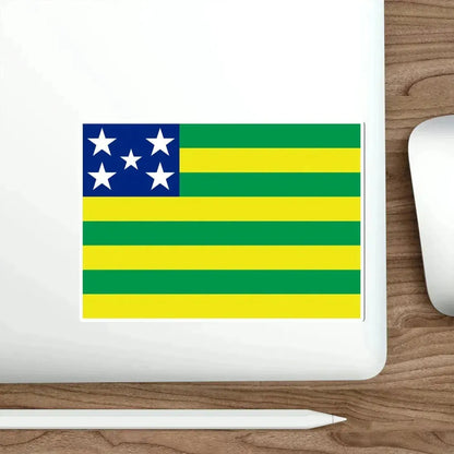 Flag of Goiás Brazil STICKER Vinyl Die-Cut Decal - The Sticker Space