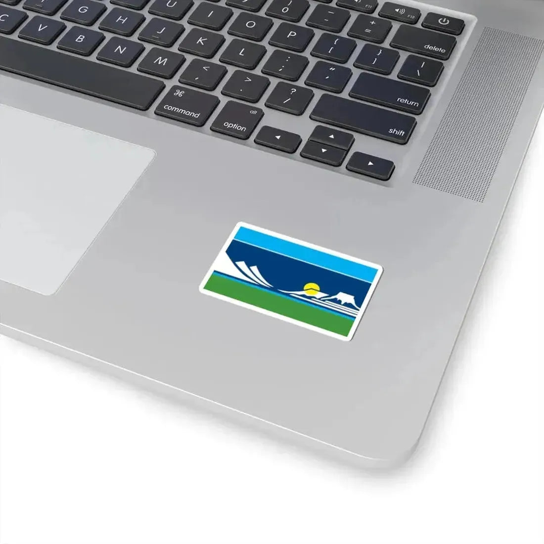 Flag of Golden Colorado (United States) STICKER Vinyl Kiss-Cut Decal - The Sticker Space