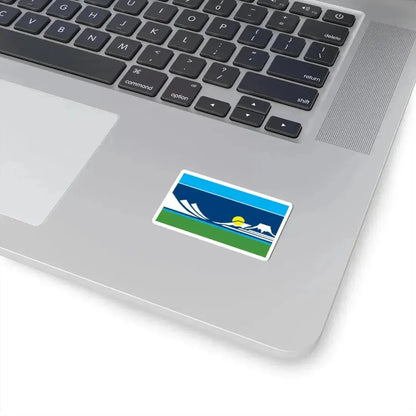 Flag of Golden Colorado (United States) STICKER Vinyl Kiss-Cut Decal - The Sticker Space