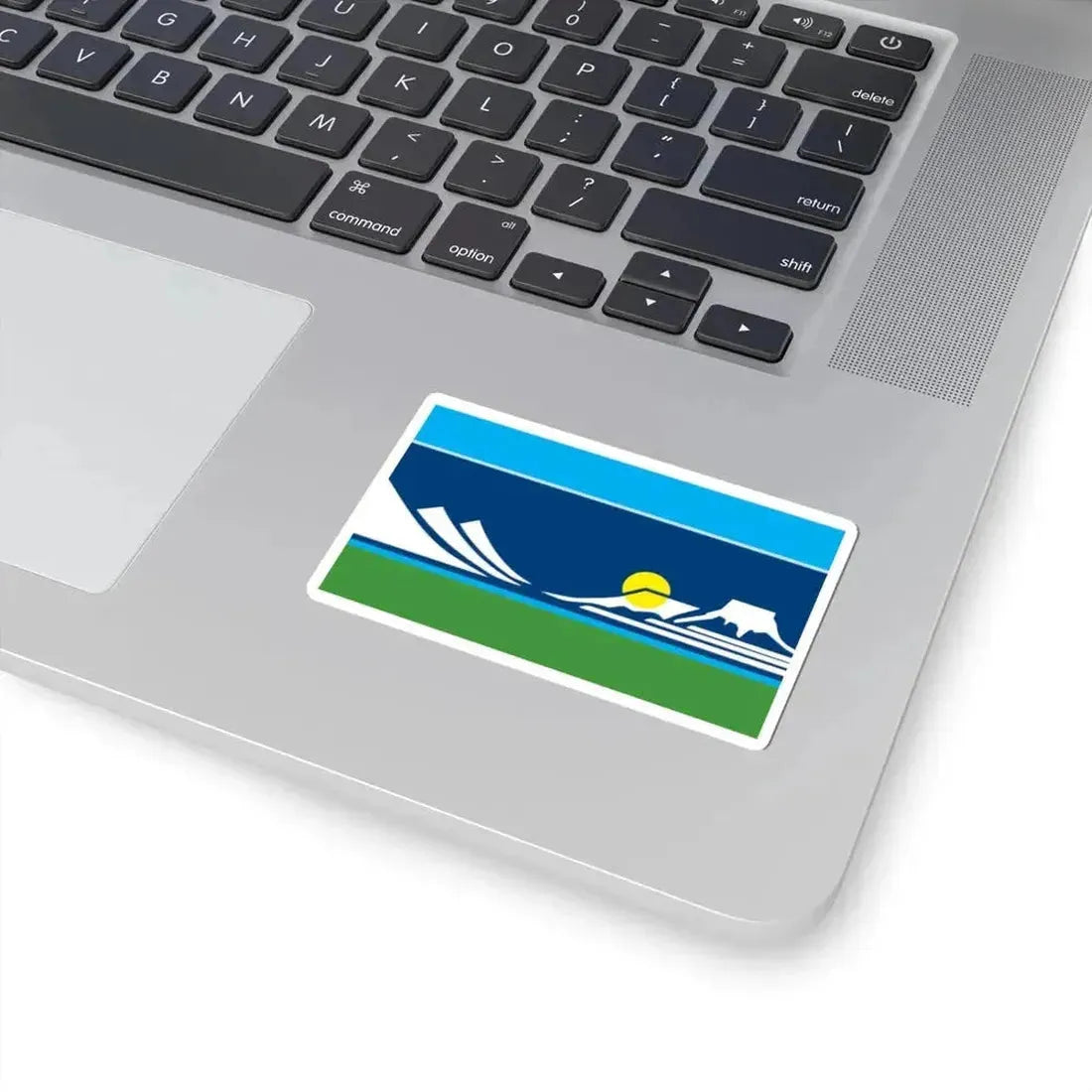 Flag of Golden Colorado (United States) STICKER Vinyl Kiss-Cut Decal - The Sticker Space