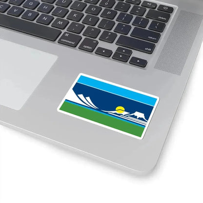 Flag of Golden Colorado (United States) STICKER Vinyl Kiss-Cut Decal - The Sticker Space