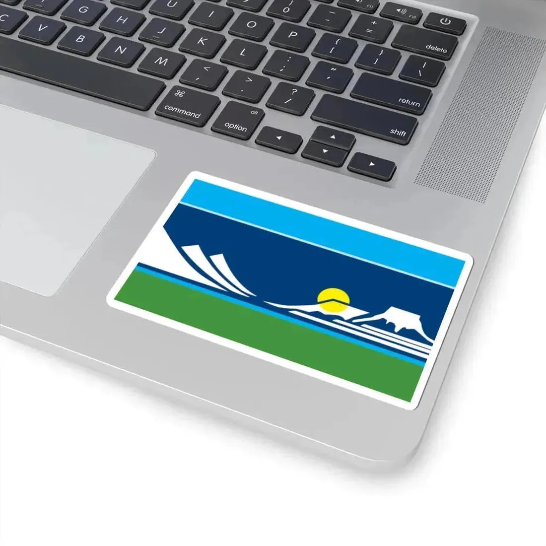 Flag of Golden Colorado (United States) STICKER Vinyl Kiss-Cut Decal - The Sticker Space