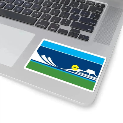Flag of Golden Colorado (United States) STICKER Vinyl Kiss-Cut Decal - The Sticker Space