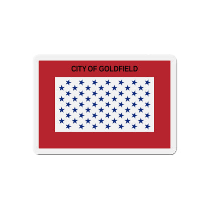 Flag of Goldfield Colorado - Die-Cut Magnet-6 × 6"-The Sticker Space