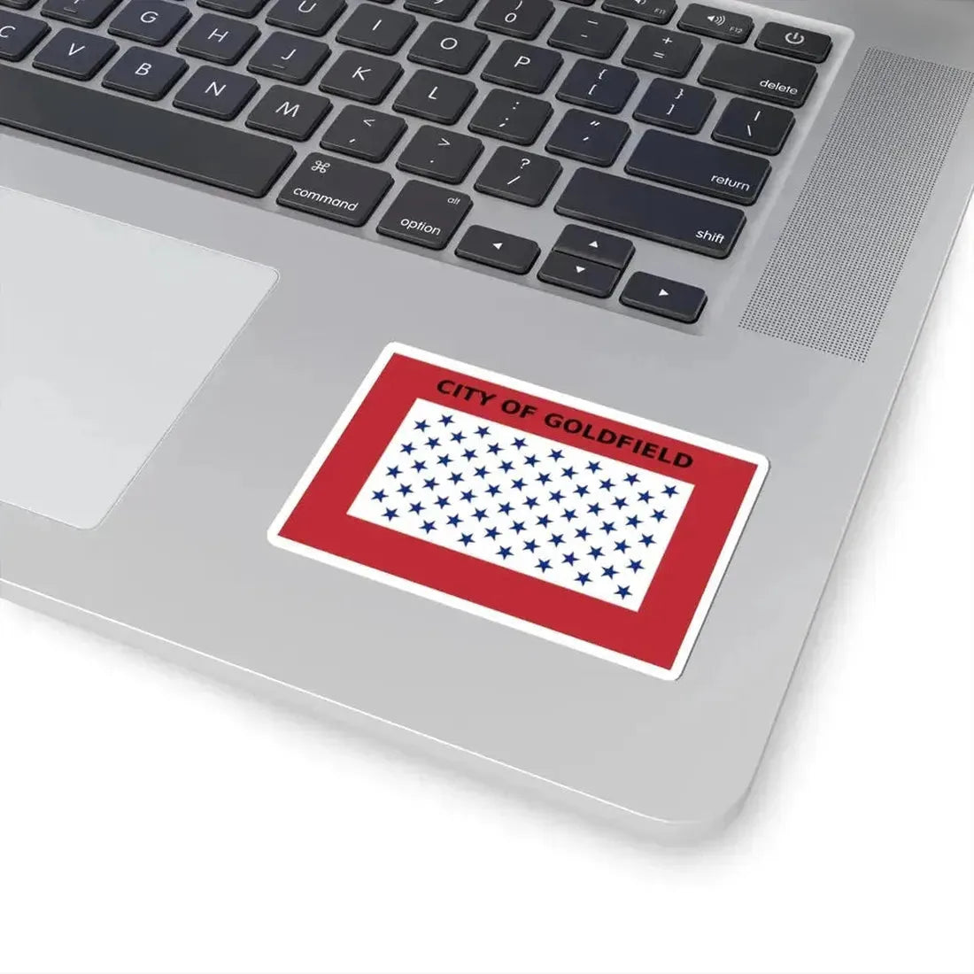 Flag of Goldfield Colorado (United States) STICKER Vinyl Kiss-Cut Decal - The Sticker Space