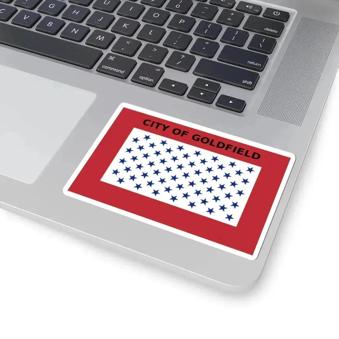Flag of Goldfield Colorado (United States) STICKER Vinyl Kiss-Cut Decal - The Sticker Space