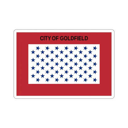 Flag of Goldfield Colorado USA STICKER Vinyl Die-Cut Decal 3 Inch - The Sticker Space