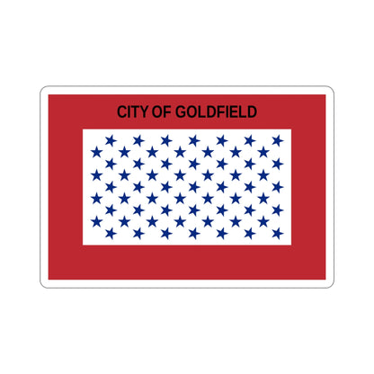 Flag of Goldfield Colorado USA STICKER Vinyl Die-Cut Decal-4 Inch-The Sticker Space