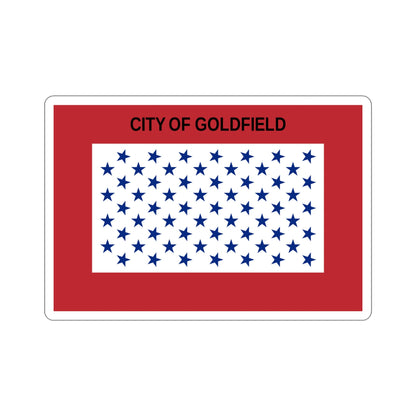 Flag of Goldfield Colorado USA STICKER Vinyl Die-Cut Decal-5 Inch-The Sticker Space