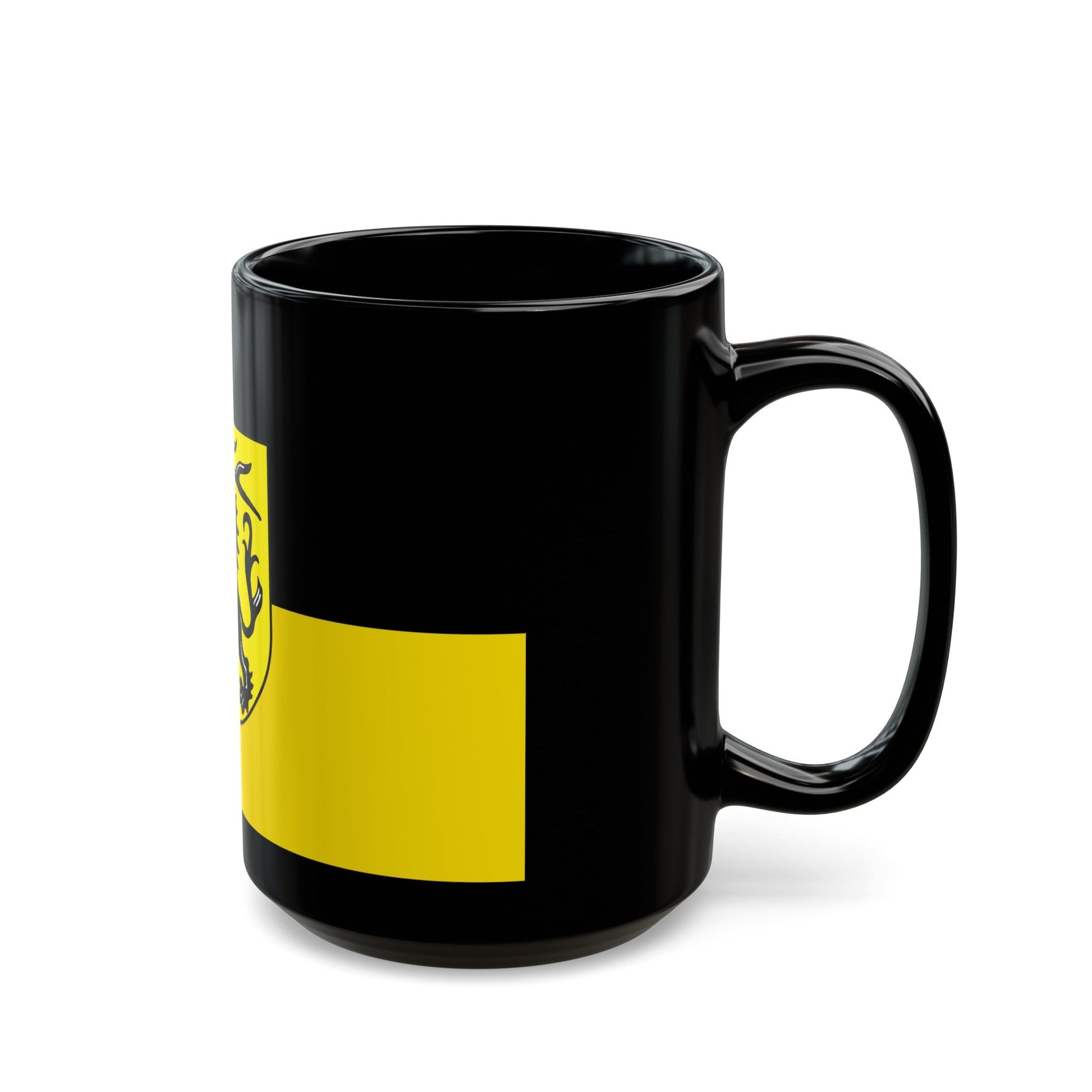 Flag of Goppingen Germany - Black Coffee Mug-The Sticker Space