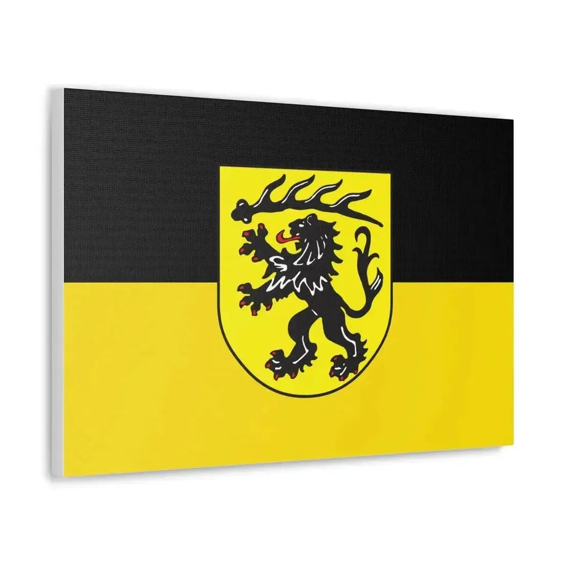 Flag of Goppingen Germany - Canvas Wall Art - The Sticker Space