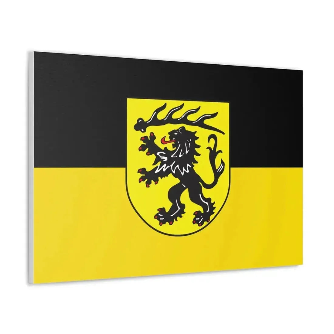 Flag of Goppingen Germany - Canvas Wall Art - The Sticker Space