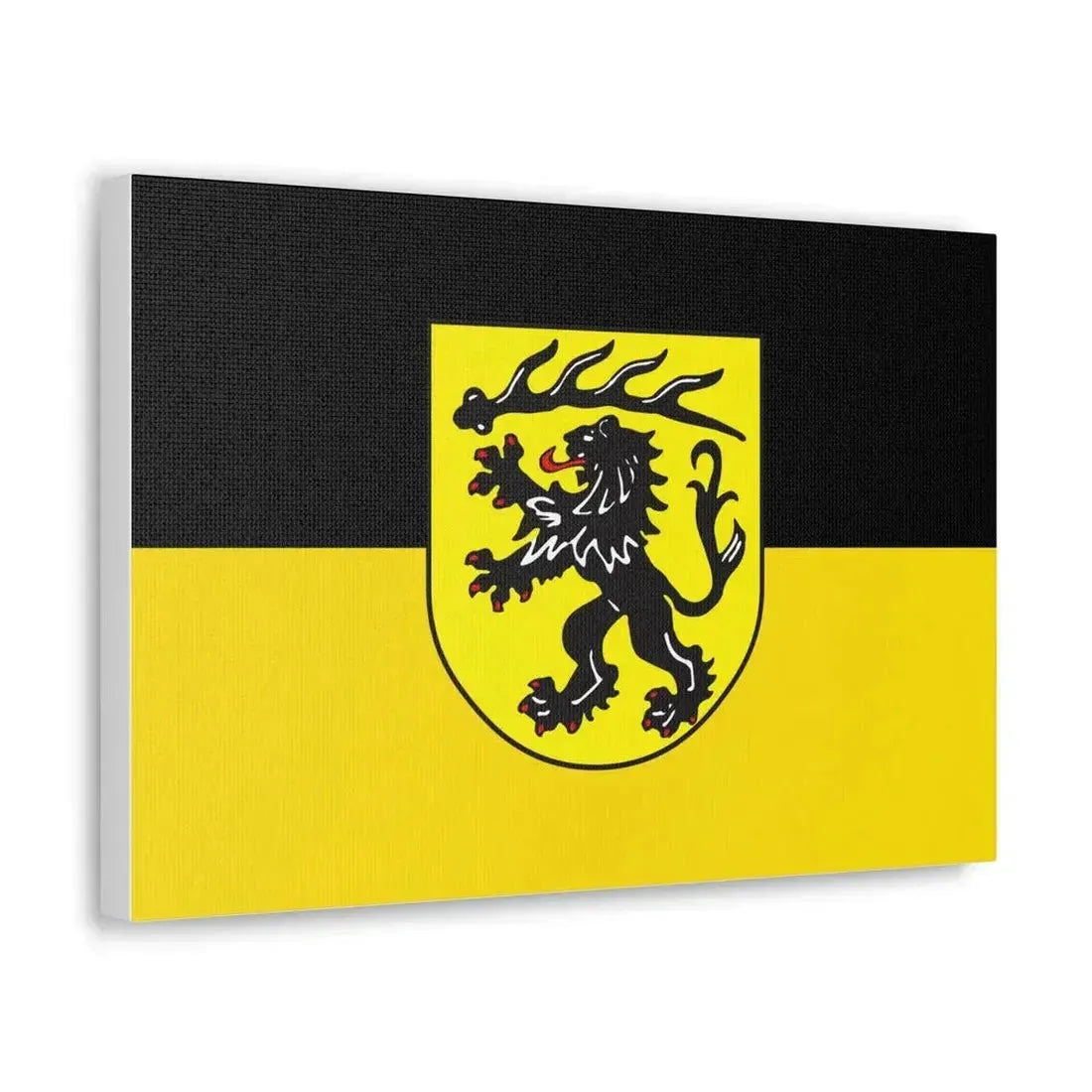 Flag of Goppingen Germany - Canvas Wall Art - The Sticker Space