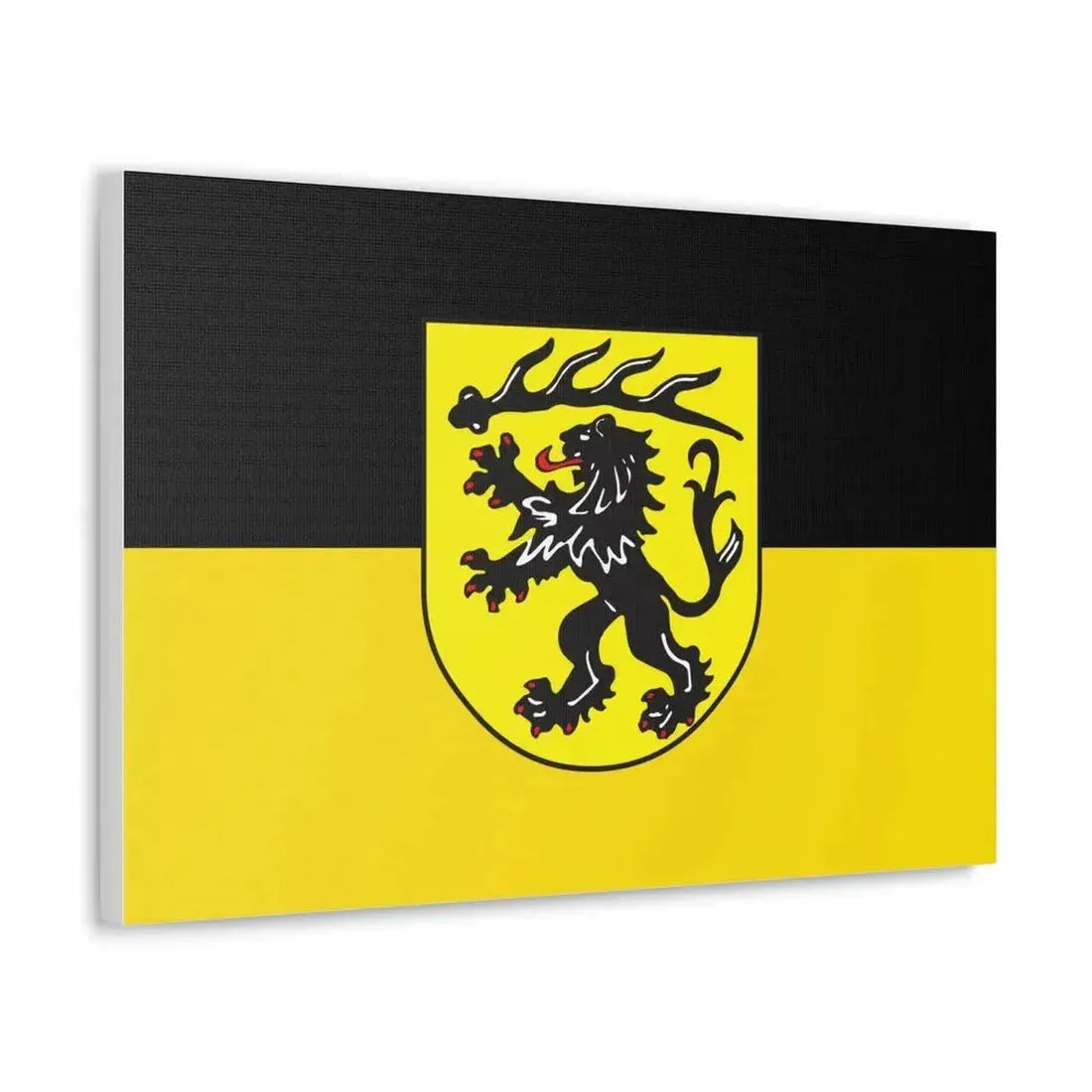 Flag of Goppingen Germany - Canvas Wall Art - The Sticker Space