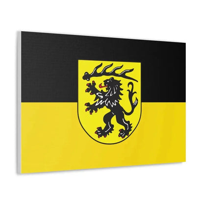 Flag of Goppingen Germany - Canvas Wall Art - The Sticker Space