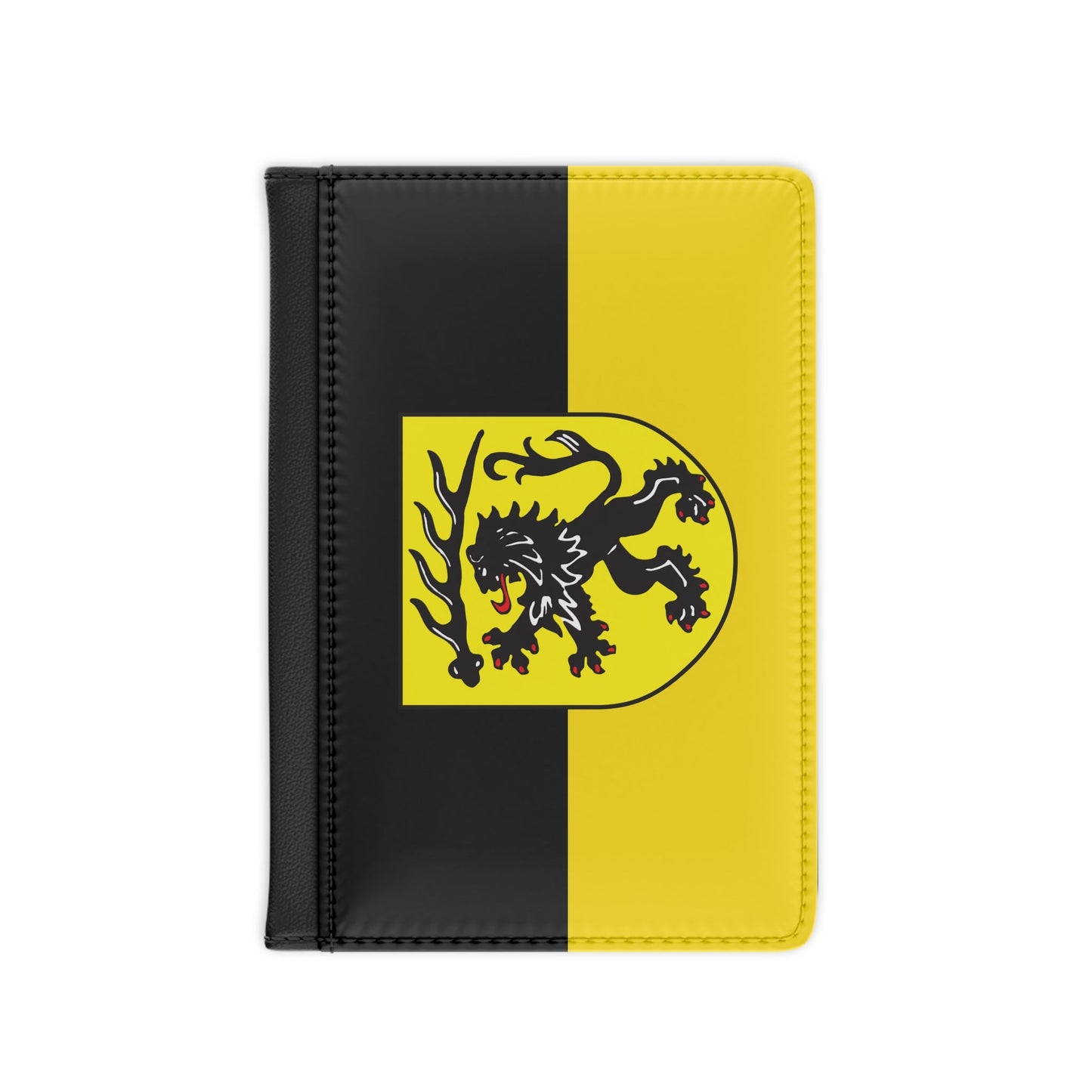 Flag of Goppingen Germany - Passport Holder-3.9" x 5.8"-The Sticker Space