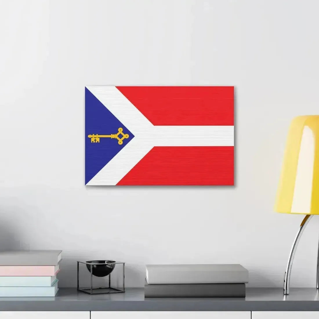 Flag of Gori Georgia - Canvas Wall Art - The Sticker Space