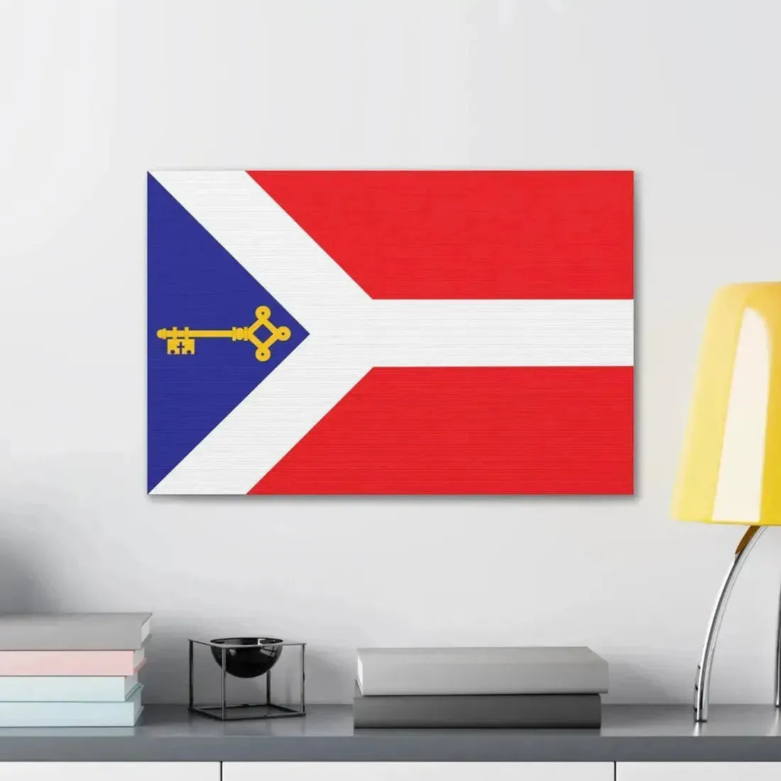 Flag of Gori Georgia - Canvas Wall Art - The Sticker Space