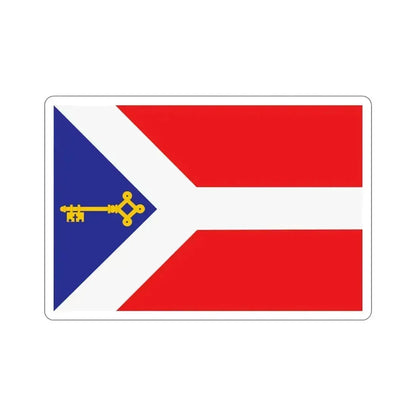 Flag of Gori Georgia STICKER Vinyl Die-Cut Decal 4 Inch - The Sticker Space